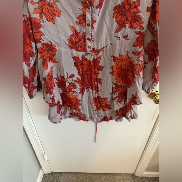 Free People Shake It Mini Dress | Floral Boho Mini Swing Dress - Picture 6 of 8